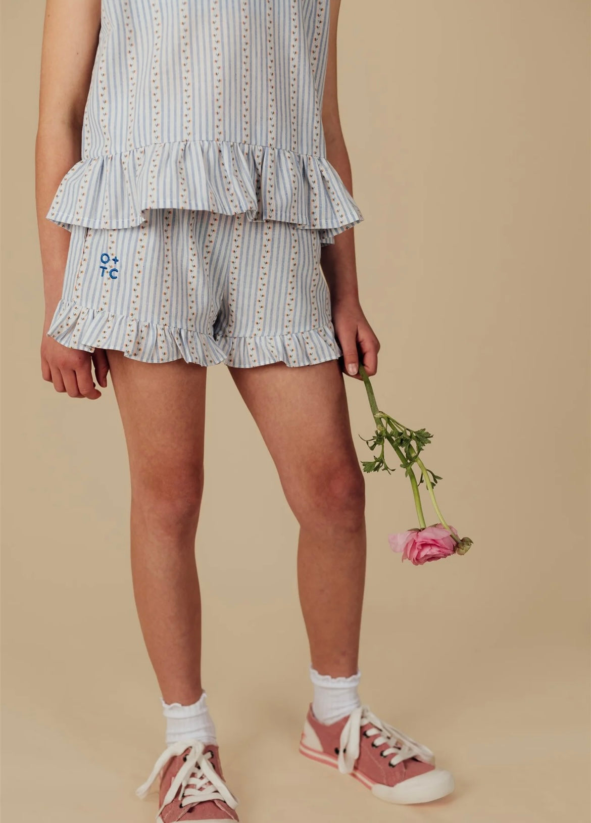 Peaches Carla Frill Shorts