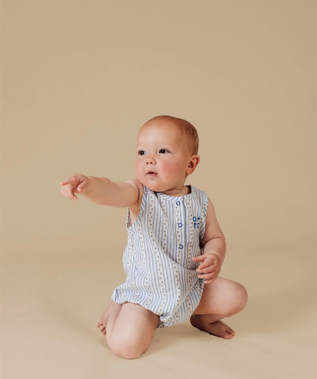 Peaches Bubble Romper