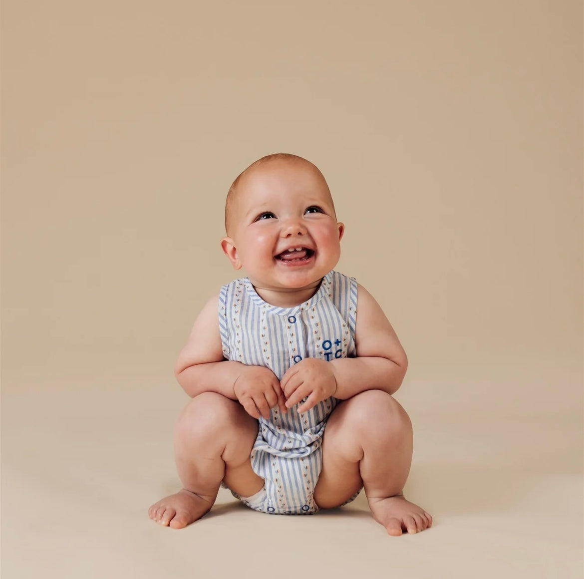 Peaches Bubble Romper