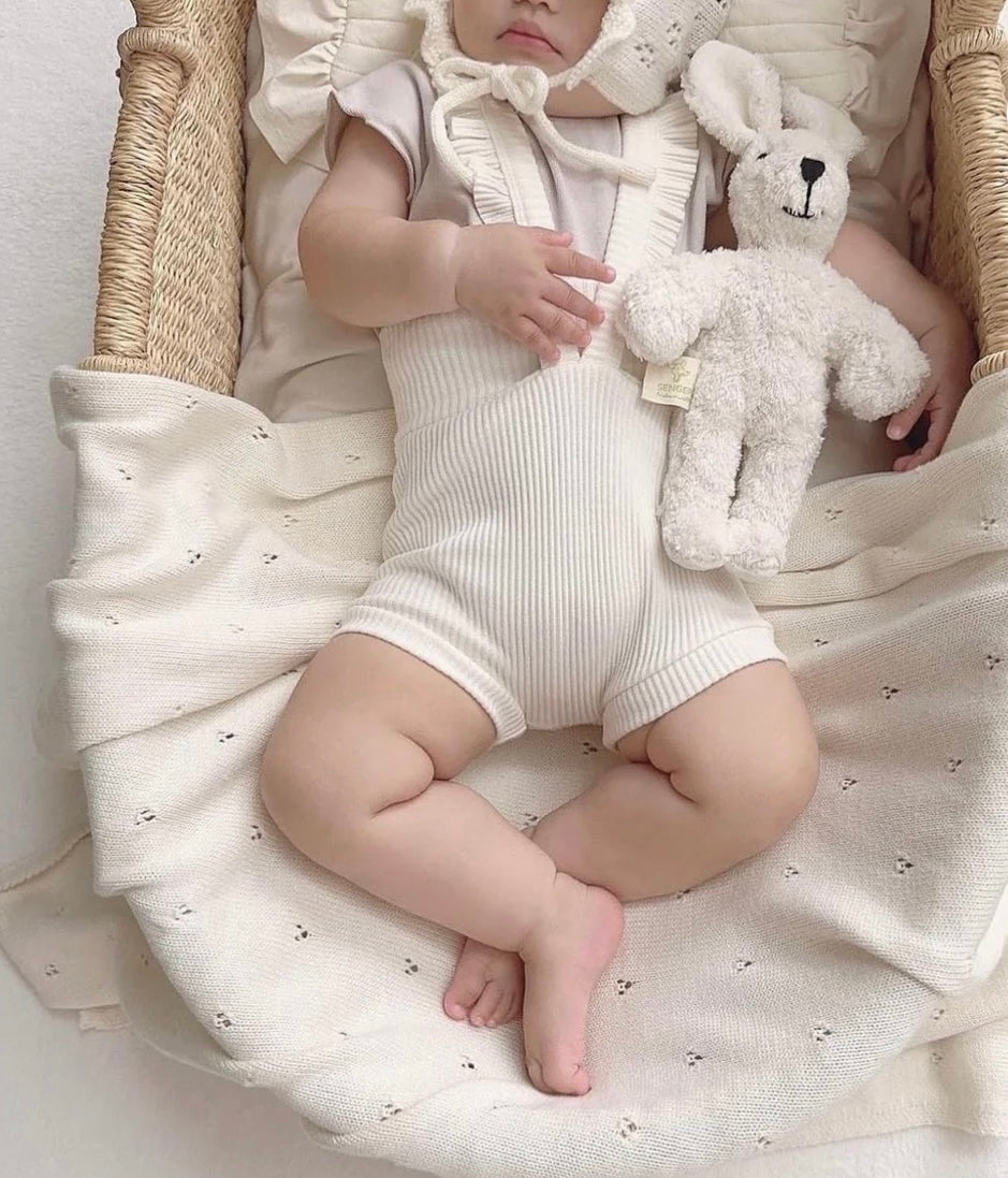 Cloudy baby blanket