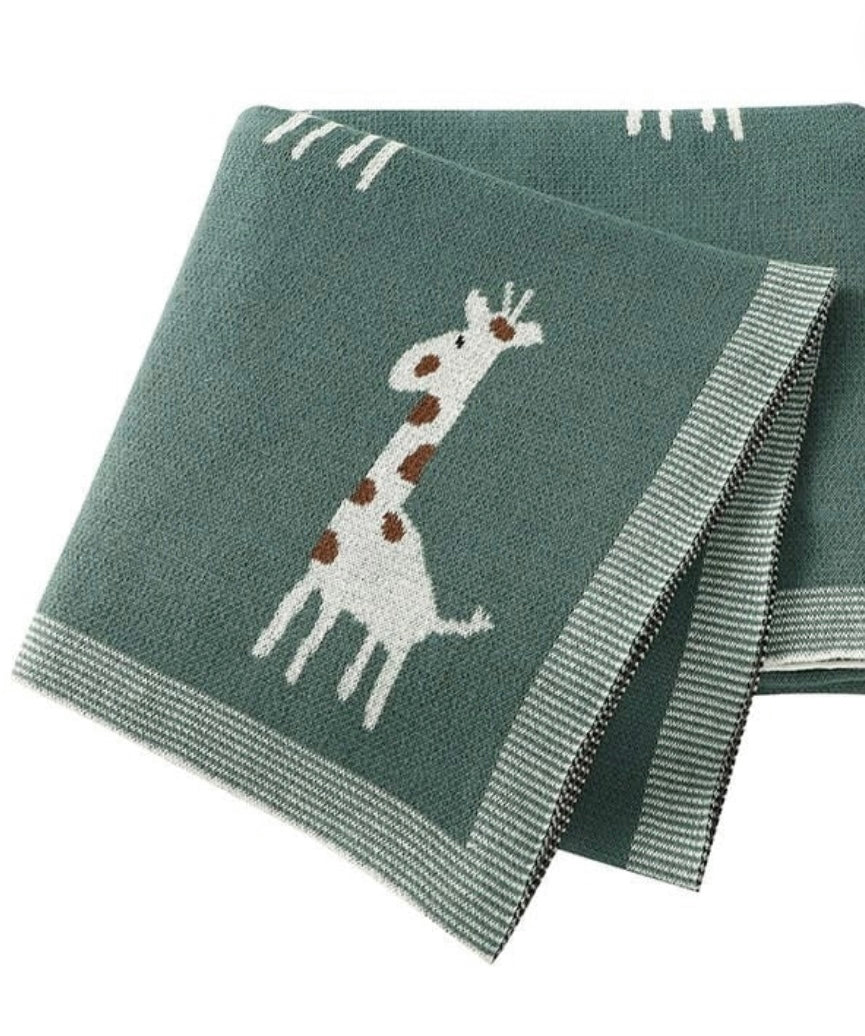 Geoff the giraffe blanket