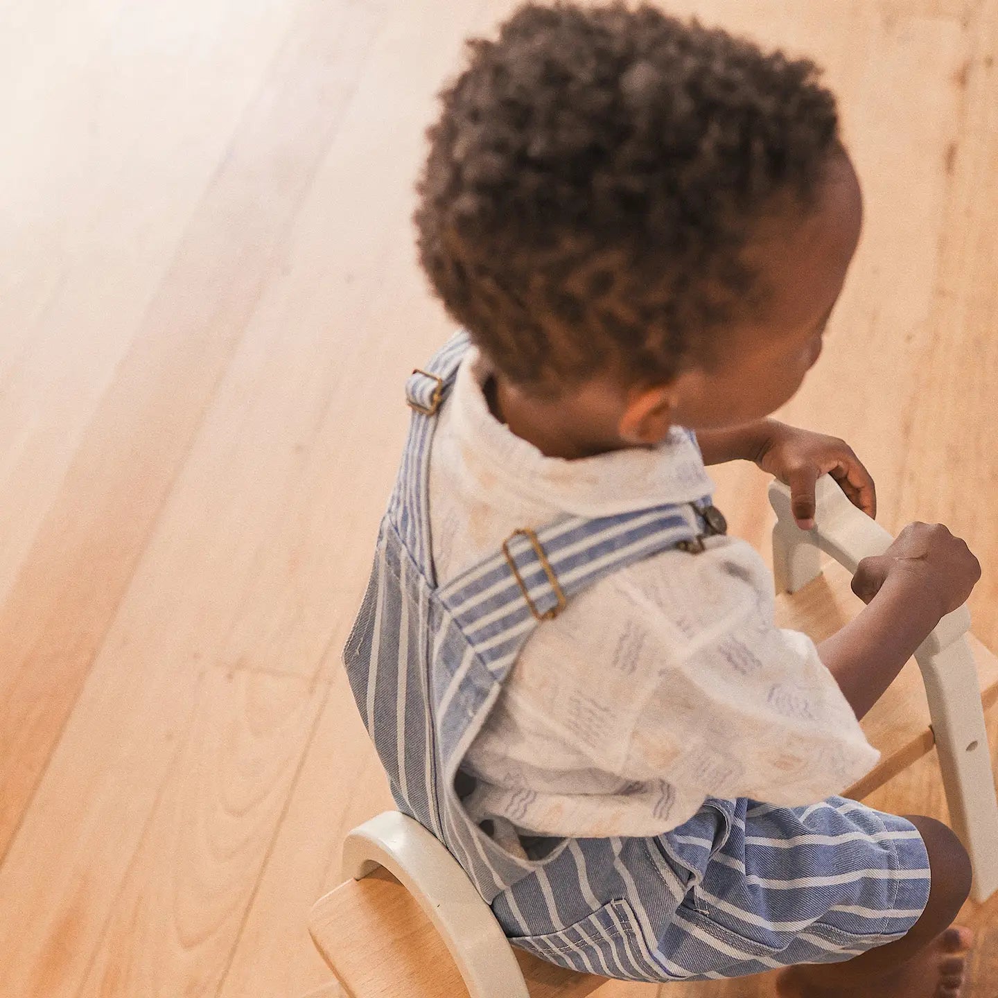 Woven Overall - Washed Denim