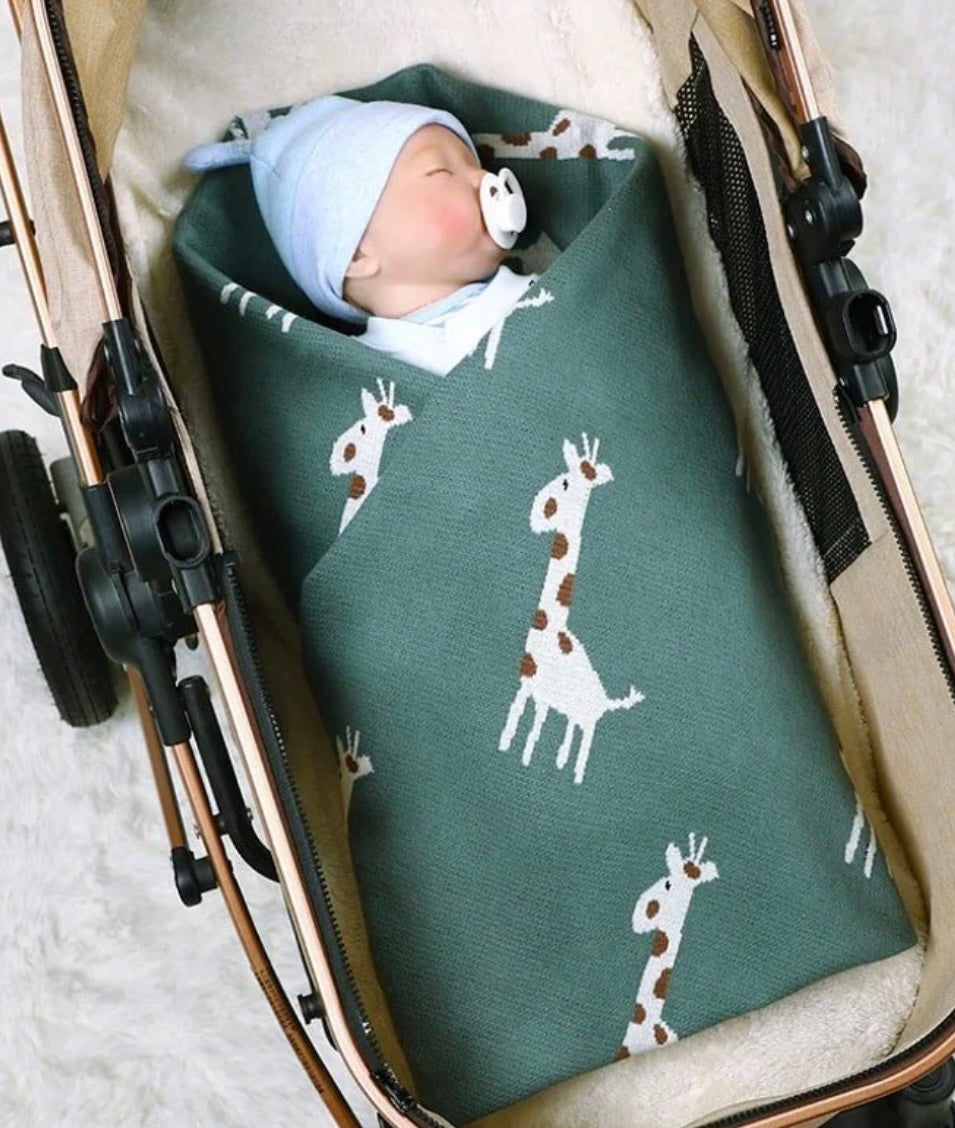 Geoff the giraffe blanket