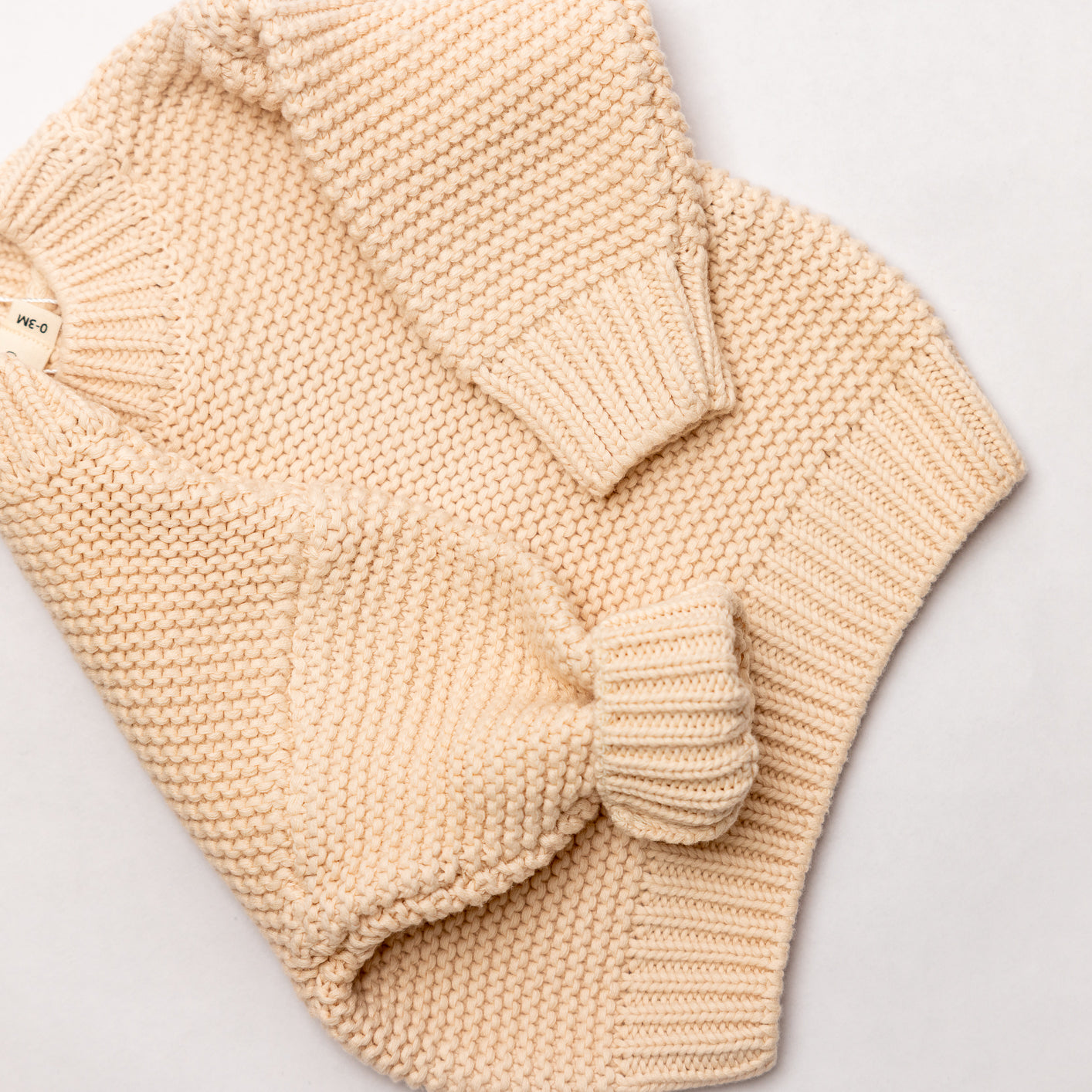 Chunky Knit Pullover - Cream