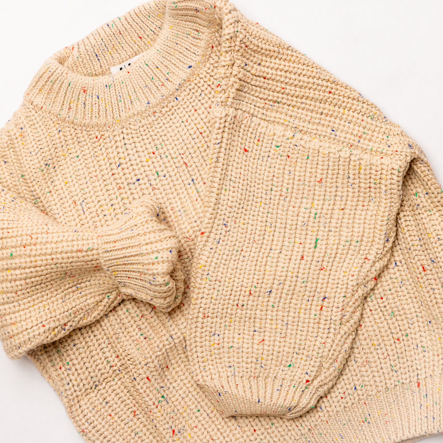 Cosy Pullover - Oat sprinkle