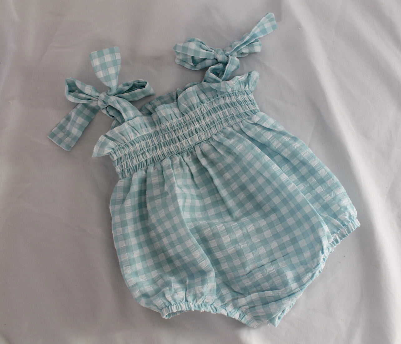 Tully Tie-up Cotton Romper