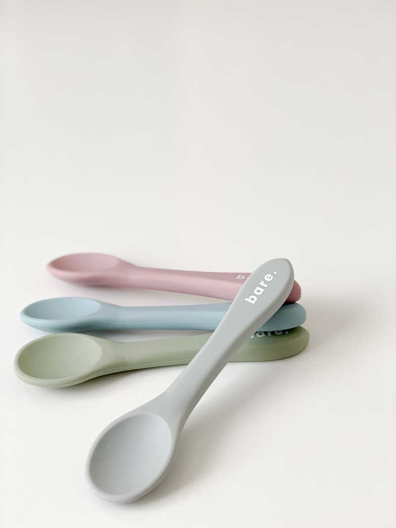 Silicone Teething Spoon by Bare the Label